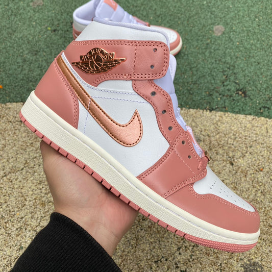 Air Jordan 1 Mid / Pink